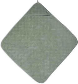 cumpără Accesoriu pentru baie Jollein 534-514-00095 Prosop cu gluga Terry Ash Green, 75x75cm în Chișinău 