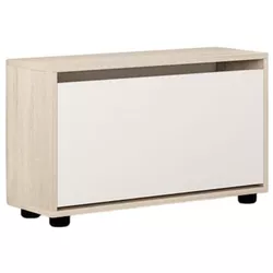 купить Полка для обуви Mobildor-Lux Leo 90x27x47H cm Sonoma/White в Кишинёве 