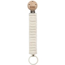 купить Пустышка BIBS 9440216 Lantisor clip tricotat pentru suzeta Ivory в Кишинёве 