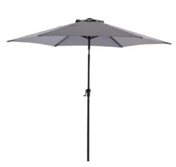 cumpără Umbrelă de gradină Hydro S 0431001, pe picior, Gri în Chișinău 