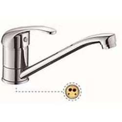 купить Смеситель кухонный Silvera Baterie pentru bucatarie cu pipa Clasic, lunga, crom, Silvera, Moderna в Кишинёве 