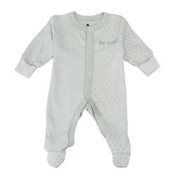 cumpără Haine pentru copii Minikin 25160568 Комбинезон Ажурный Листик Р-Р68, Серый Светлый, Унисекс în Chișinău 