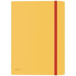 купить Папка для документов Leitz 46190019 Mapa din plastic cu elastic Cosy A4, galbena в Кишинёве 