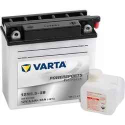 купить Автомобильный аккумулятор Varta 12V 5AH 55A(EN) клемы 0 (136x61x131) 12N5.5-3B (506011006I314) в Кишинёве 