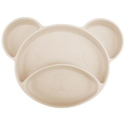 купить Посуда для кормления Canpol 51/401Creme Силиконовая Тарелка На Присоске Bear в Кишинёве 
