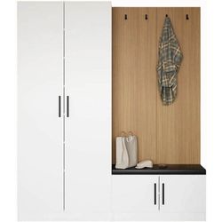 cumpără Mobilă pentru antreu Trendy Noe-8289, 180x210x35cm (GTR003998) în Chișinău 