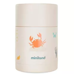 купить Термос для пищи Miniland 89642 Termos alimente solide 600ml Crab в Кишинёве 