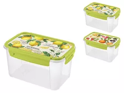 Container pentru produse Filalex Lock&Ok 1.5l, cu desen