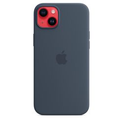 Original iPhone 14 Plus Silicone Case with MagSafe - Storm Blue, Model A2911