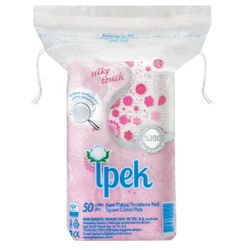 Ватные диски квадратные IPEK 50шт