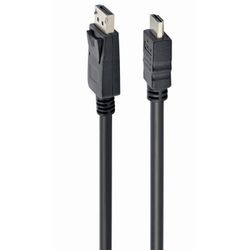 Cable  DP to HDMI  1.0m Cablexpert, CC-DP-HDMI-1M
