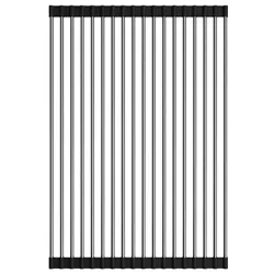 купить Аксессуар для кухонных моек Fabiano Сушилка для раковины Rollmat BLACK в Кишинёве 