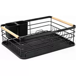 cumpără Uscator pentru vase Florina 5S2211 Loft, metal/lemn 44x32x12cm în Chișinău 