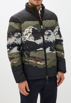 Куртка JACK&JONES Черный с принтом jack & jones 12157783