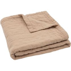 cumpără Set de perne si plapume Jollein 521-511-68089 Paturica din muselina Jacquard Biscuit, 75x100cm în Chișinău 
