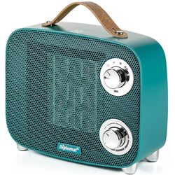 купить Тепловентилятор керамический Diplomat P3, green, 1500W, Retro (1009963) в Кишинёве 