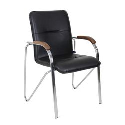 купить Офисный стул Deco Samba V-4 Black в Кишинёве 