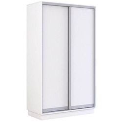 купить Шкаф Mobildor-Lux Fox uși glisante din PAL (100x60x200H cm) Alb в Кишинёве 