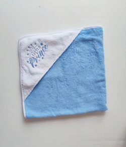Полотенце для купания с уголком Blue  80*80 см Pampy