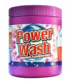 Пятновыводитель - порошок колор Power Wash 600 г