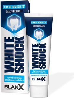 Зубная паста отбеливающая BLANX White Shock, 75 мл