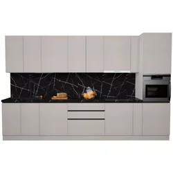 купить Мебель для кухни ArtFlame GOLA New Grey (3,6 m.l.) в Кишинёве 