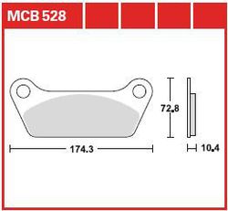 MCB528 HARLEY-DAVIDSON ENGINE	TYPE MODEL	TYPE CODE	PART APPLICATION DATE	DESIGNATION 1200	FLH - Electra Glide	FLH	80	rear 1340	FLH - 80	FLH	81	rear 1340	FLH - Classic	FLH	82-83	rear 1340	FLH - Electra Glide	FLH	84	rear 1340	FLT - Tour Glide	FLT	80-85	rear 1340	FLTC - Tour Glide Classic	FLT	81-85	rear