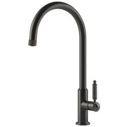 cumpără Bateria bucătărie Gessi 60620-707 Venti20 Black Metal Brushed PVD în Chișinău 