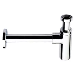 купить Сифон для кухонной мойки Remer 958L117 Sifon compact lavoar minimal D.1.1/4"x32 (negru-mat) 1500NERPLA в Кишинёве 