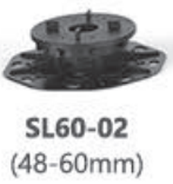 Podeste pentru plăci ceramice, baza cu sistem nivelare SL60-02 (48-60mm)