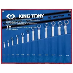 cumpără Cheie fixă King Tony 1712MRN01 ключи накидные 75 град 6-32мм 12 пр. (Tetron) în Chișinău 