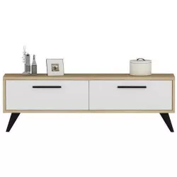 купить Тумба напольная для TV Trendy Melisa Safir, Alb (GTR000359) в Кишинёве 