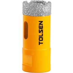 купить Набор головок, бит, насадок Tolsen Carota diamantata pentru ceramica 22mm M14 Industrial (76017) в Кишинёве 