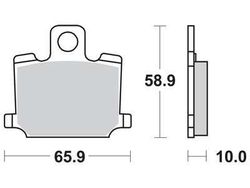 MCB507 YAMAHA ENGINE	TYPE MODEL	TYPE CODE	PART APPLICATION DATE	DESIGNATION 250	RD - LC	4L1	80	front 350	RD - LC	4L0	80	front