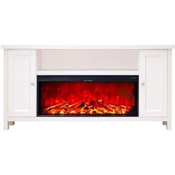 купить Камин электрический ArtFlame Mozart & Tasmania, 750x1500x300 mm, Alb в Кишинёве 