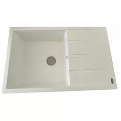 купить Мойка кухонная Tornado MELISSA 800*500 Snow в Кишинёве 