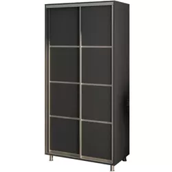 cumpără Dulap my-STYLE C10H1T07AM02-U11, 100x210, антрацит în Chișinău 