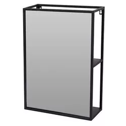 купить Декор Promstore 47343 Зеркало настенное с полками 50X35X12cm в Кишинёве 