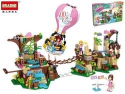 Конструктор Hsanhe Fashion Family возд шар 648дет 57X38X8cm