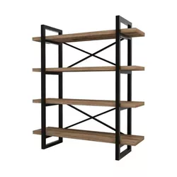 cumpără Raft de birou Trendy Makro, Nuc, raft de carti în Chișinău 