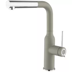 купить Смеситель кухонный Helika-AquaSanita 5383-220 SUPRA Argent в Кишинёве 