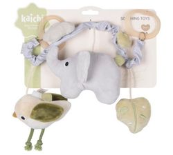 купить Игрушка-подвеска Kaichi KAYPIKL25KA040 Elephant, игрушка-подвеска плюш в Кишинёве 