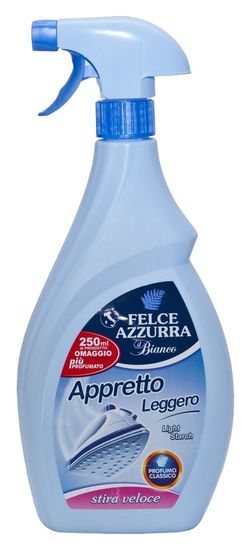 Аппрет парфюмированный для белья Felce Azzurra 500мл+250мл
