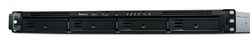 SYNOLOGY "RS820RP+", 4-bay, 4-core Intel Atom 2.1GHz, 2Gb+1Slot, 4x1GbE, PCIe, 2x150W PSU