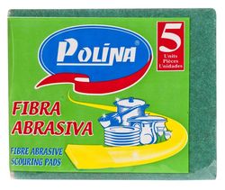 Губка для посуды абразивная