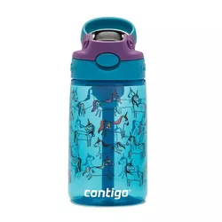 купить Бутылочка для воды Contigo Easy Clean Junip Unicorns 420ml в Кишинёве 