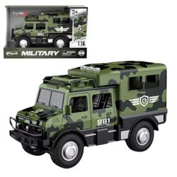 cumpără Mașină Wenyi WY981A 1:16 Mașină militară inerțială, camuflaj verde (lumină/sunet) în Chișinău 