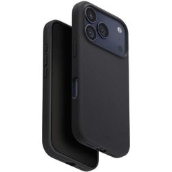 cumpără Husă pentru smartphone UNIQ iPhone 17 Pro (2025) 6.3 Hybrid Magclick Lino, Charcoal Grey în Chișinău 