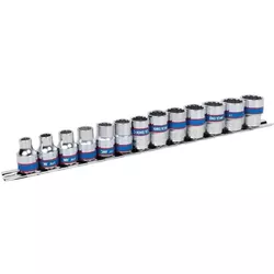 купить Набор головок, бит, насадок King Tony 3013MR набор торцевых головок 12 гран. 7-19мм 3/8", 13 пр. в Кишинёве 