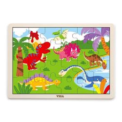 cumpără Puzzle Viga 51460 Динозавры (24 эл.) în Chișinău 